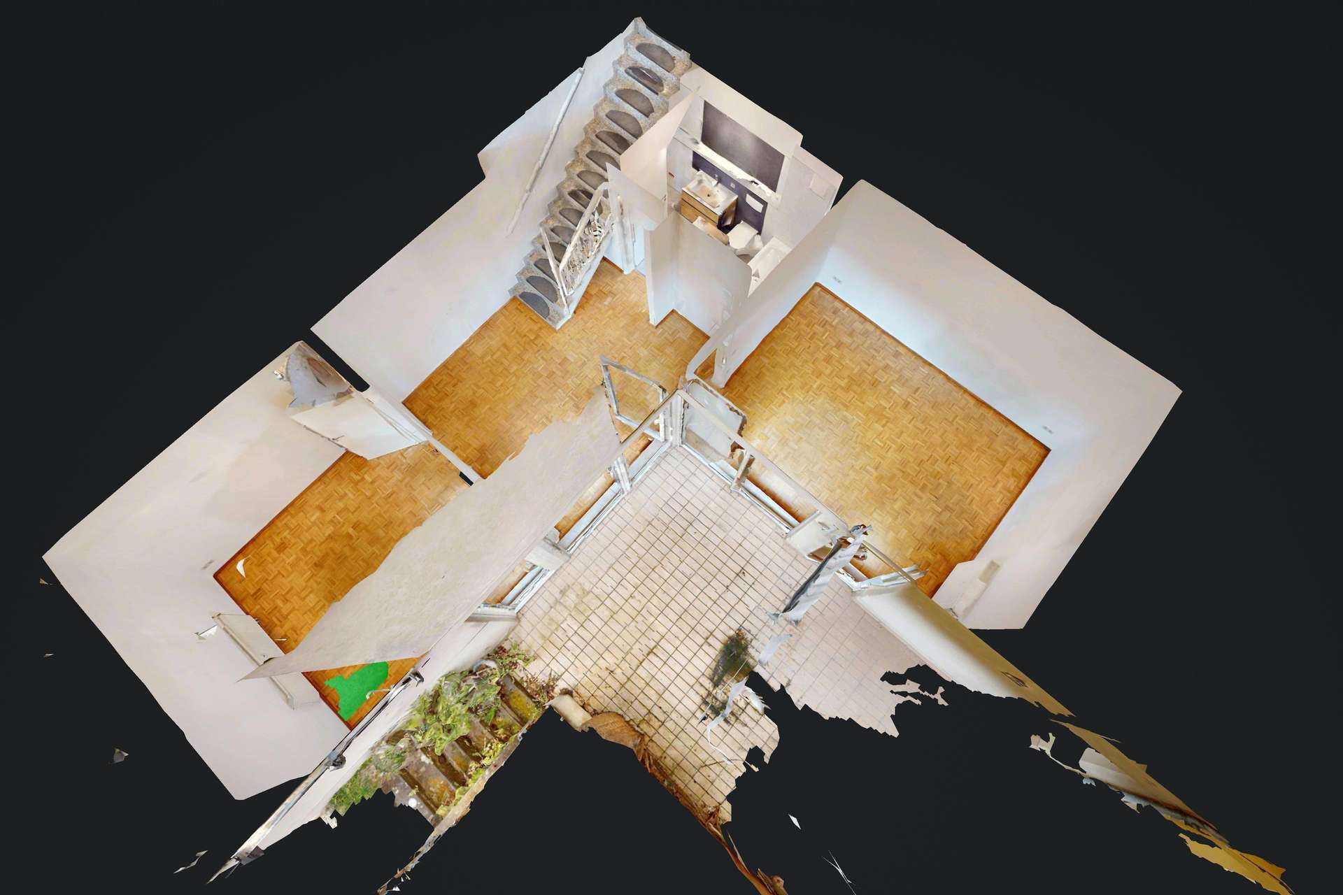 Dollhouse Ansicht Untergeschoss